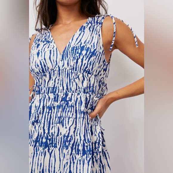Rails Constantine Dress - Cobalt Shibori XS - Picture 2 of 7
